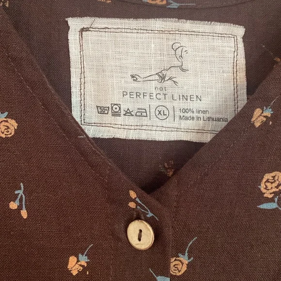 Not perfect linen maxi dress - Picture 2 of 3